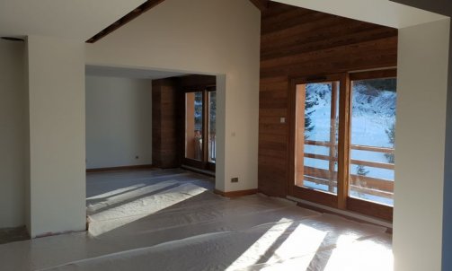 Peinture le yeti Meribel Appartement